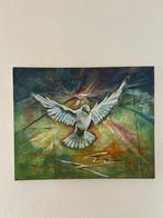 witte duif, Ophalen