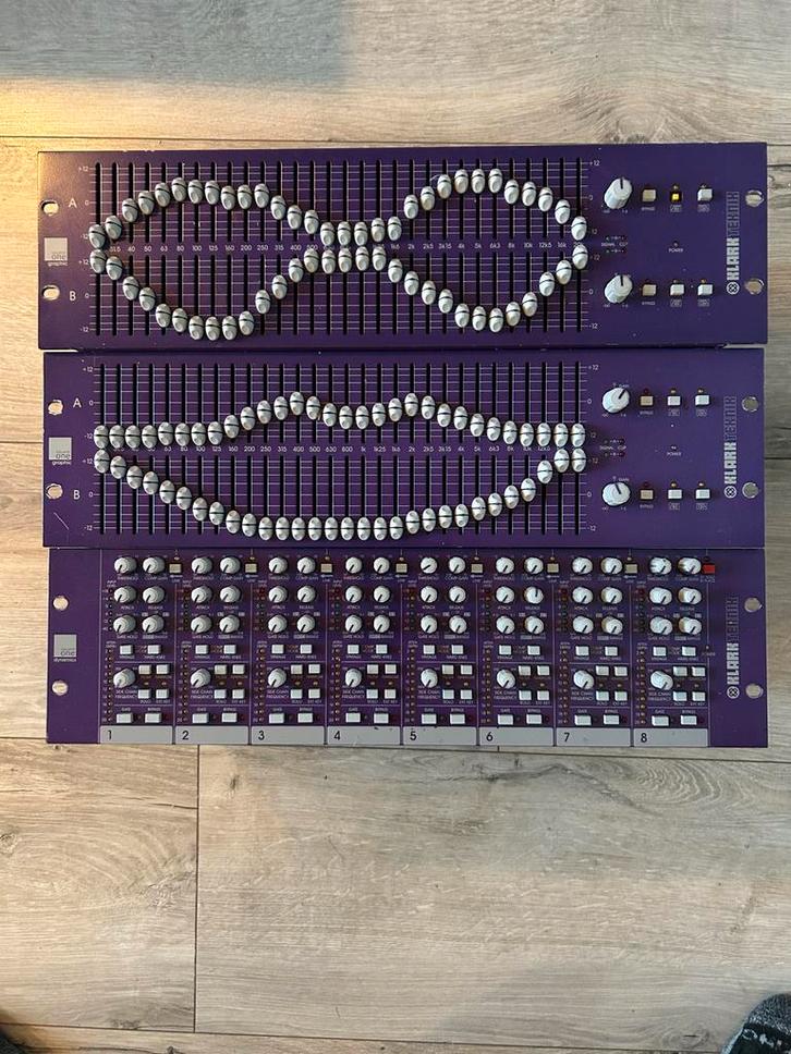 Klark Teknik Square One EQ & Dynamics - 19 inch, Muziek en Instrumenten, Mengpanelen, Gebruikt, Ophalen of Verzenden