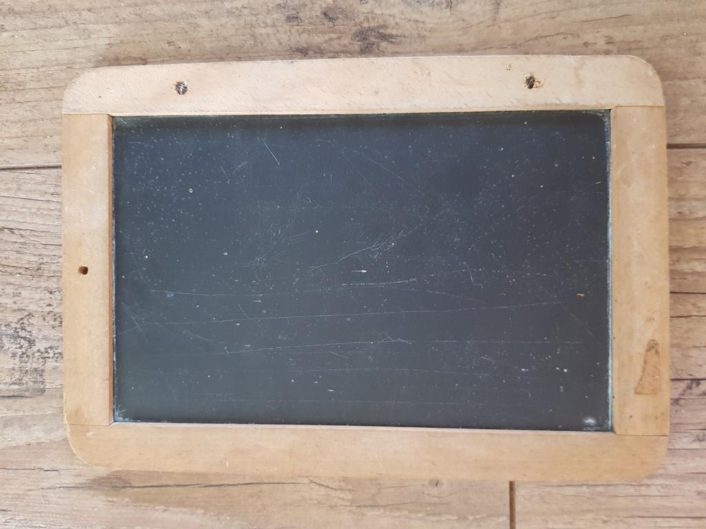 Oud krijtbord, Ophalen of Verzenden