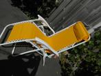 tuin(lig)stoelen verstelbaar, Tuin en Terras, Ophalen, Gebruikt, Aluminium, Verstelbaar