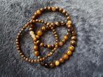 Tijgeroog armbandjes (Synthetisch), Ophalen of Verzenden, Nieuw, Bruin, Overige materialen