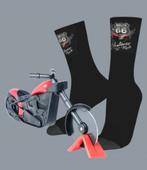 ROUTE 66 SOKKEN + MOTOR (PIZZA SNIJDER), Ophalen of Verzenden, Nieuw