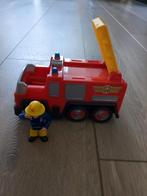 Brandweerman Sam met auto, Ophalen of Verzenden, Zo goed als nieuw