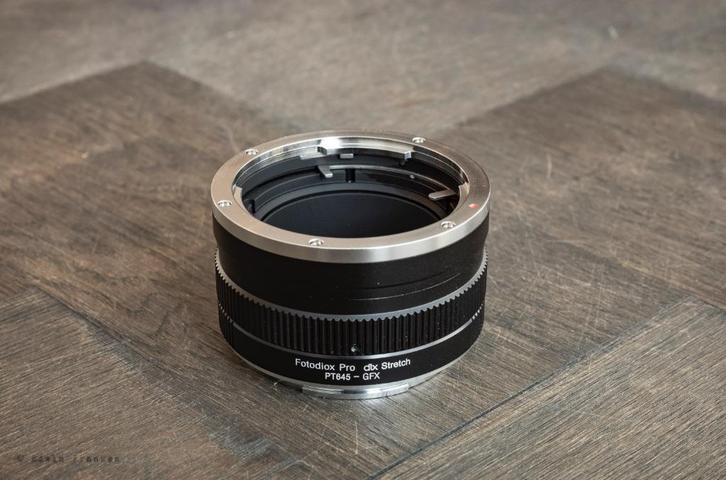 Fotodiox Pro DLX Stretch P645(a) GFX Adapter Pentax Fuji BTW, Audio, Tv en Foto, Fotocamera's Digitaal, Zo goed als nieuw, Overige Merken