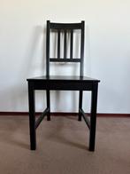 Eetkamerstoel STEFAN van IKEA, bruin-zwart, Huis en Inrichting, Stoelen, Ophalen, Strak, Bruin, Zo goed als nieuw