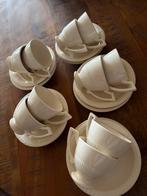 Recamier 10 kopjes+Theepot, Ophalen of Verzenden