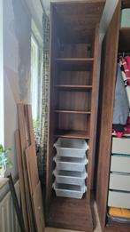 Ikea pax aanbouwdeel hoek met draadmanden donkerbruin, Ophalen, Zo goed als nieuw, 50 tot 75 cm, 200 cm of meer