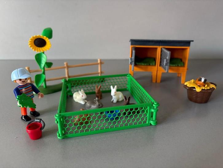 Playmobil 5123 Konijnenhok - Compleet!, Kinderen en Baby's, Speelgoed | Playmobil, Gebruikt, Complete set, Ophalen of Verzenden