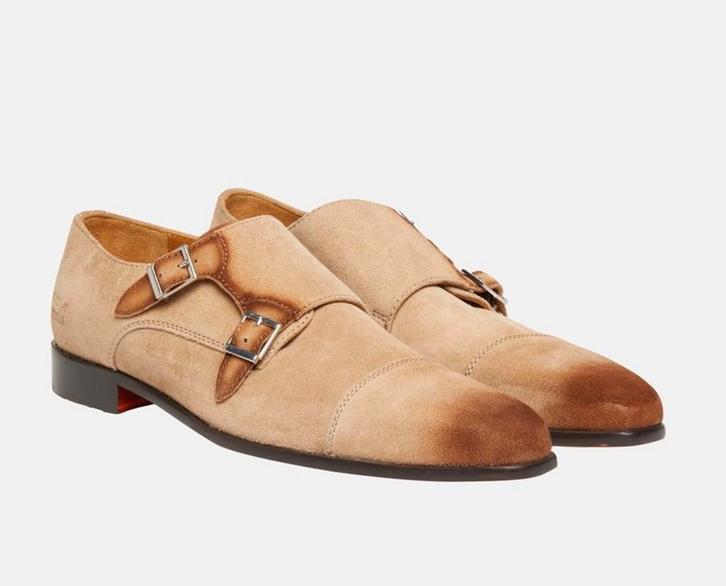 NIEUW Melvin & Hamilton Monk Instapper EU44 Camel/Beige, Kleding | Heren, Schoenen, Nieuw, Loafers, Overige kleuren, Verzenden