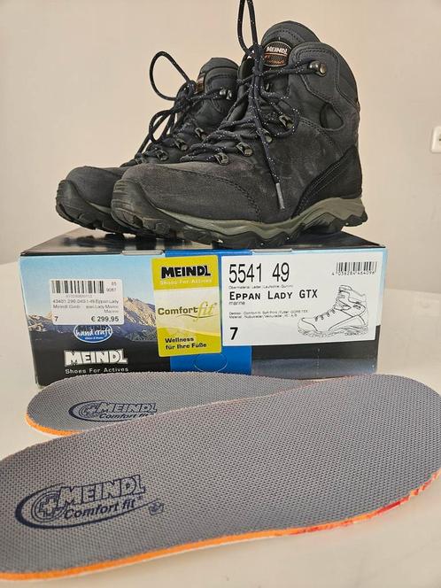 Meindl dames wandelschoenen maat 7 voor de bredere voet, Sport en Fitness, Bergsport en Wandelen, Zo goed als nieuw, Schoenen