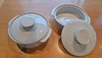 Schalen met deksel Porselein Thomas, Huis en Inrichting, Keuken | Servies, Ophalen, Effen, Porselein, Schaal of Schalen