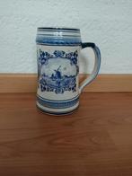 Delfsblauwe vaas / bierpul., Antiek en Kunst, Ophalen of Verzenden