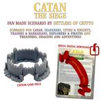 Catan fan-expansion: ”The Siege” Game piece+10-page rulebook, Verzenden, Nieuw