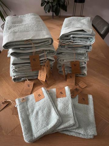 6 x complete set walra handdoeken badlaken handdoek beschikbaar voor biedingen