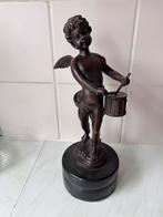 Bronzen engel, Antiek en Kunst, Antiek | Koper en Brons, Ophalen of Verzenden