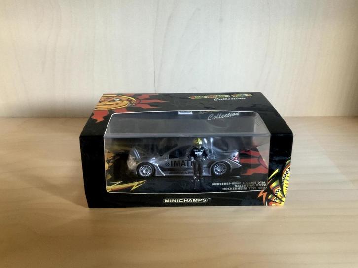 Valentino Rossi DTM test, Hobby en Vrije tijd, Modelauto's | 1:43, Zo goed als nieuw, Auto, MiniChamps, Ophalen of Verzenden