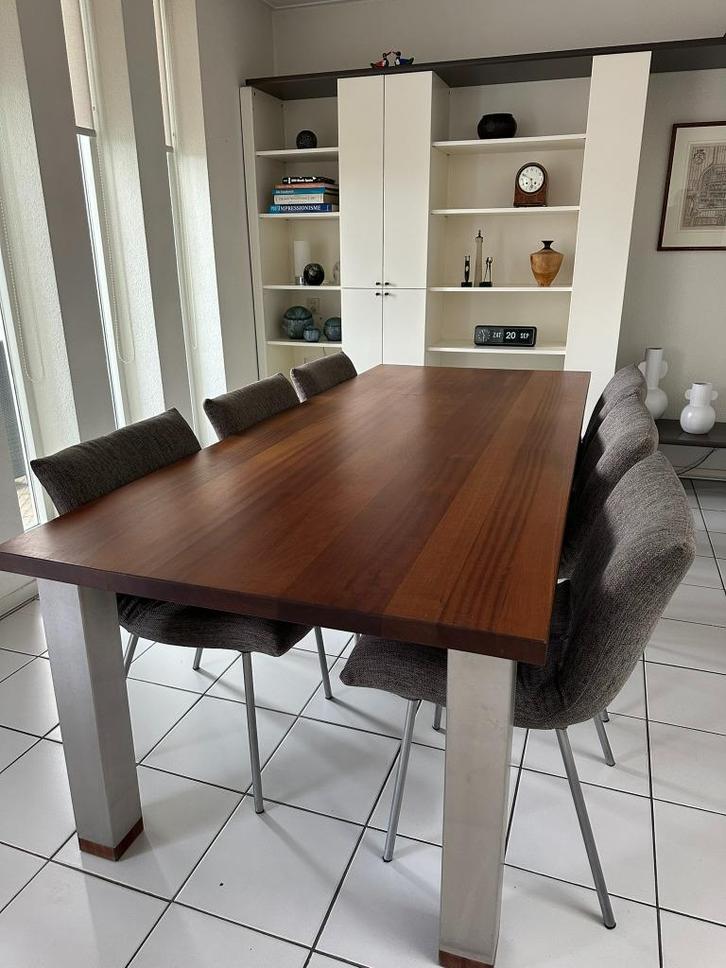 Art of Living eettafel, Huis en Inrichting, Tafels | Eettafels, Gebruikt, 50 tot 100 cm, 200 cm of meer, Vijf personen of meer