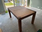 Massief houten eettafel 160x100, Huis en Inrichting, Tafels | Eettafels, Ophalen, Gebruikt, Teakhout, 50 tot 100 cm