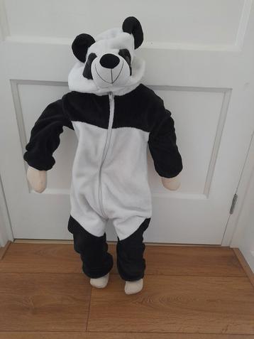 Verkleedkleren: Panda Beer, Pandabeer maat 80/86