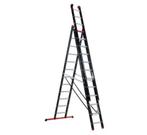 Altrex ladder 3 x 14 incl 2 Rhino clamps, Doe-het-zelf en Verbouw, Ladders en Trappen, Gebruikt, Ophalen of Verzenden