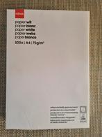 Printer papier wit 500 vel A4 75 g/m2, Ophalen, Nieuw, Overige typen