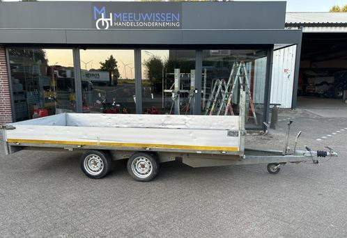 Eduard plateauwagen/aanhanger 406x180CM 2700KG inruilkoopje, Auto diversen, Aanhangers en Bagagewagens, Gebruikt, Ophalen