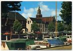 Vlaardingen - Oude Haven met zicht op Grote Kerk, Ophalen of Verzenden, Gelopen, Zuid-Holland
