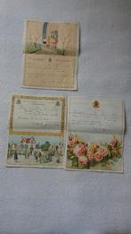 Drie oude Belgische telegrammen, Ophalen