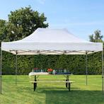 Easy-Up Tent Pop-Up Tent Partytent Vouwtent 3x4,5m. Wit, Tuin en Terras, Nieuw, Opvouwbaar, Ophalen of Verzenden, Partytent