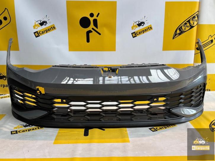 GOLF 8 VIII GTI CLUBSPORT Voorbumper 5H0807221D, Auto-onderdelen, Carrosserie en Plaatwerk, Bumper, Volkswagen, Voor, Gebruikt