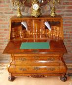Schitterend antiek wortelnoten bureau secretaire commode, Antiek en Kunst, Ophalen