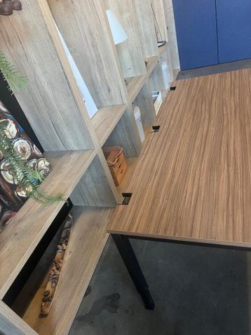 Instelbaar bureau 180x90xH62-84 cm, 70 euro/stuk,12 stuks - afbeelding 6