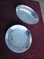 2 vintage schaaltjes, Overige materialen, Gebruikt, Schaal, Rond
