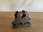Vintage Pewter tinnen brievenstaander, Antiek en Kunst, Antiek | Tin, Ophalen of Verzenden