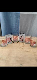 4 waxinelichthouder kaarsenstandaard kerst kandelaar glas, Huis en Inrichting, Woonaccessoires | Kandelaars en Kaarsen, Ophalen