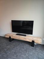 Stoer TV Meubel van Bielzen met Stalen Poten, Huis en Inrichting, Ophalen of Verzenden