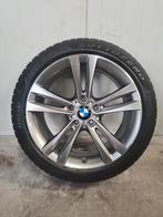 18' BMW 3 4 Serie Styling 397 met winterbanden Origineel, Ophalen, 18 inch, Banden en Velgen, Winterbanden