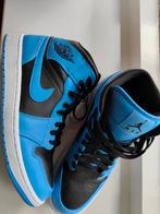 Air Jordan 1 Mid university Blue maat 42,5, Blauw, Nike Air Jordan, Ophalen of Verzenden, Zo goed als nieuw