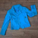 aqua blauw jasje mt. 134/140 JILL, Meisje, Trui of Vest, Ophalen of Verzenden, Zo goed als nieuw