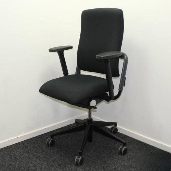 Grahl Xenium Bureaustoel, Zwart / Chroom, Nieuwe stof, Huis en Inrichting, Bureaustoelen, Gebruikt, Bureaustoel, Zwart, Ophalen of Verzenden