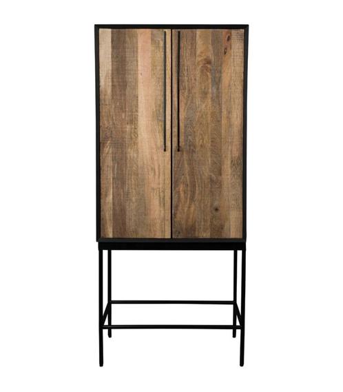 Dutchbone Nairobi Houten kast | Van €849, nu, Huis en Inrichting, Kasten | Dressoirs, Nieuw, 25 tot 50 cm, Ophalen of Verzenden