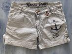 Nezza Jeans Korte Broek Navy Look Maat S, Nezza jeans, Kort, Blauw, Ophalen of Verzenden