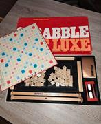 Scrabble de luxe, Ophalen of Verzenden, Zo goed als nieuw