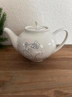 IKEA Odmjuk Theepot - Wit met Blauw Design, Ophalen of Verzenden