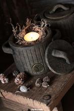 BRYNXZ  Majestic Brown / theelichtje met deksel, Www.jufbrocante.nl, Www.jufbrocante.nl, Nieuw, Ophalen of Verzenden