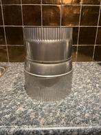 Kachelpijp verloopstuk 180-200 mm, Afvoer, Nieuw, Ophalen of Verzenden, Rvs