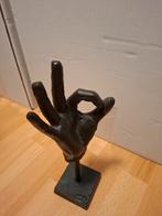 Grappig metalen kunst hand, Ophalen
