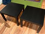 2x IKEA bijzettafel LACK, Huis en Inrichting, Tafels | Bijzettafels, Vierkant, 55 tot 75 cm, Zo goed als nieuw, Ophalen