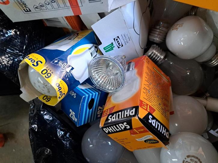 Doos lampen, nieuw, zo goed als nieuw en gebruikt., Huis en Inrichting, Lampen | Losse lampen, Zo goed als nieuw, Overige typen
