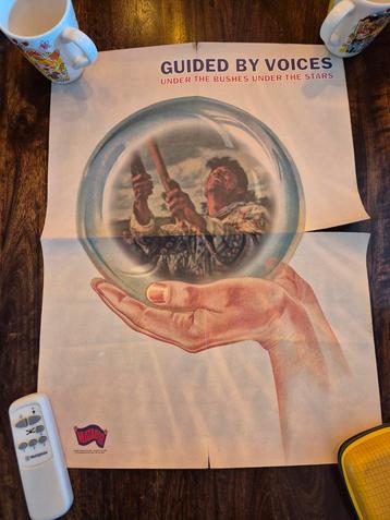 Guided by Voices - Promo poster 1996 - Under the bushes..  beschikbaar voor biedingen